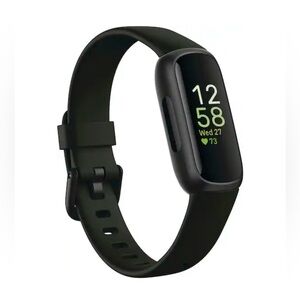Brand New Fitbit Inspire 3 black case with midnight zen small & large band.